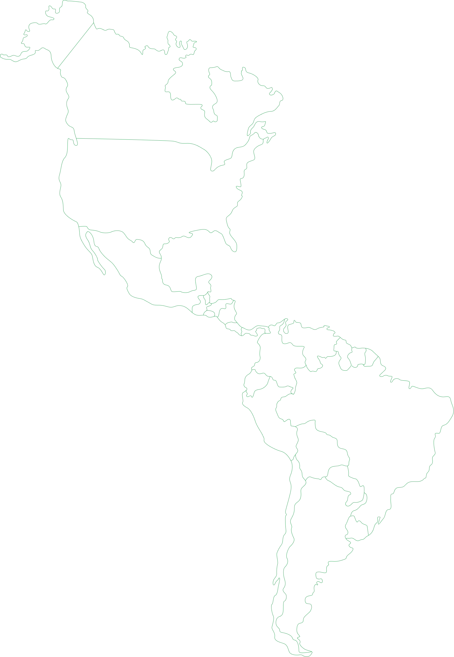 Mapa América